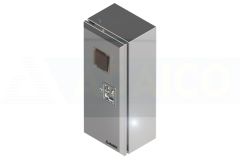 ADABOX Bright Stainless Steel Fire Extinguisher Box (1,5 mm.)