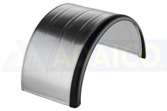 Steel-Rubber Round Mudguard