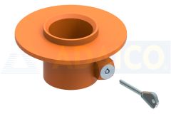 Anti-roubo King Pin laranja Base Grande