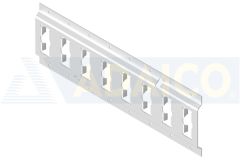 Aluminium COMBI Anchor Track e=3mm.