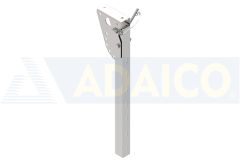 Soporte Abatible Antiempotramiento Lateral Galvanizado c/Pasador